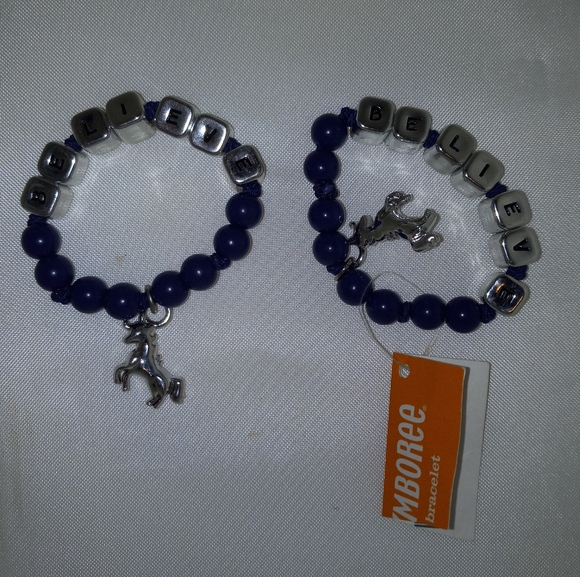 NEW 2014 Gymboree Believe Unicorn Bracelet - Picture 1 of 5